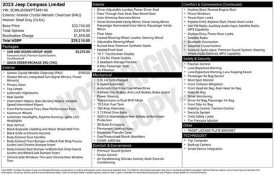 2023 Jeep Compass Limited