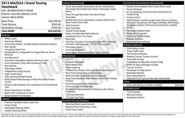 2014 Mazda Mazda3 i Grand Touring