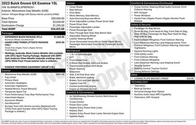 2023 Buick Encore GX Essence FWD