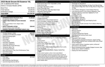 2023 Buick Encore GX Essence