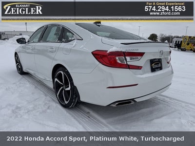 2022 Honda Accord Sport