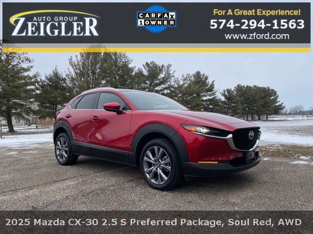 2025 Mazda Mazda CX-30 2.5 S Preferred Package